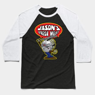 Jason's Fresh Meat Baseball T-Shirt